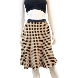 NEW Ann Taylor | Polka Dot Flare Skirt